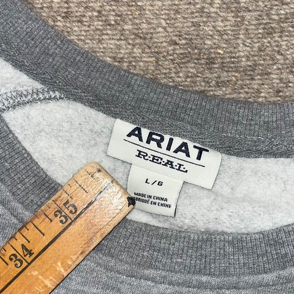 Ariat Real Pacific Steerhead Sweatshirt Size L - Picture 5 of 7